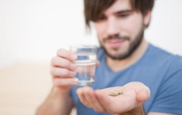 Medicação de prostatite com medicamentos